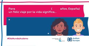 Para NOMBRE (años, ciudad), un feliz viaje por la vida significa...