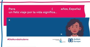 Para NOMBRE (años, ciudad), un feliz viaje por la vida significa...