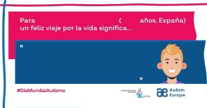 Para NOMBRE (años, ciudad), un feliz viaje por la vida significa...