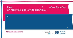 Para NOMBRE (años, ciudad), un feliz viaje por la vida significa...