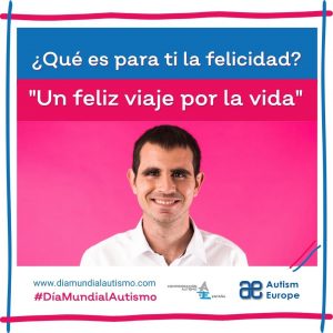 Nicolás Serra, protagonista del spot de campaña por el Día Mundial de Concienciación sobre el Autismo 2022 pregunta "Qué es para ti la felicidad?"