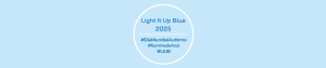 Logotipo de la iniciativa Light It UP Blue